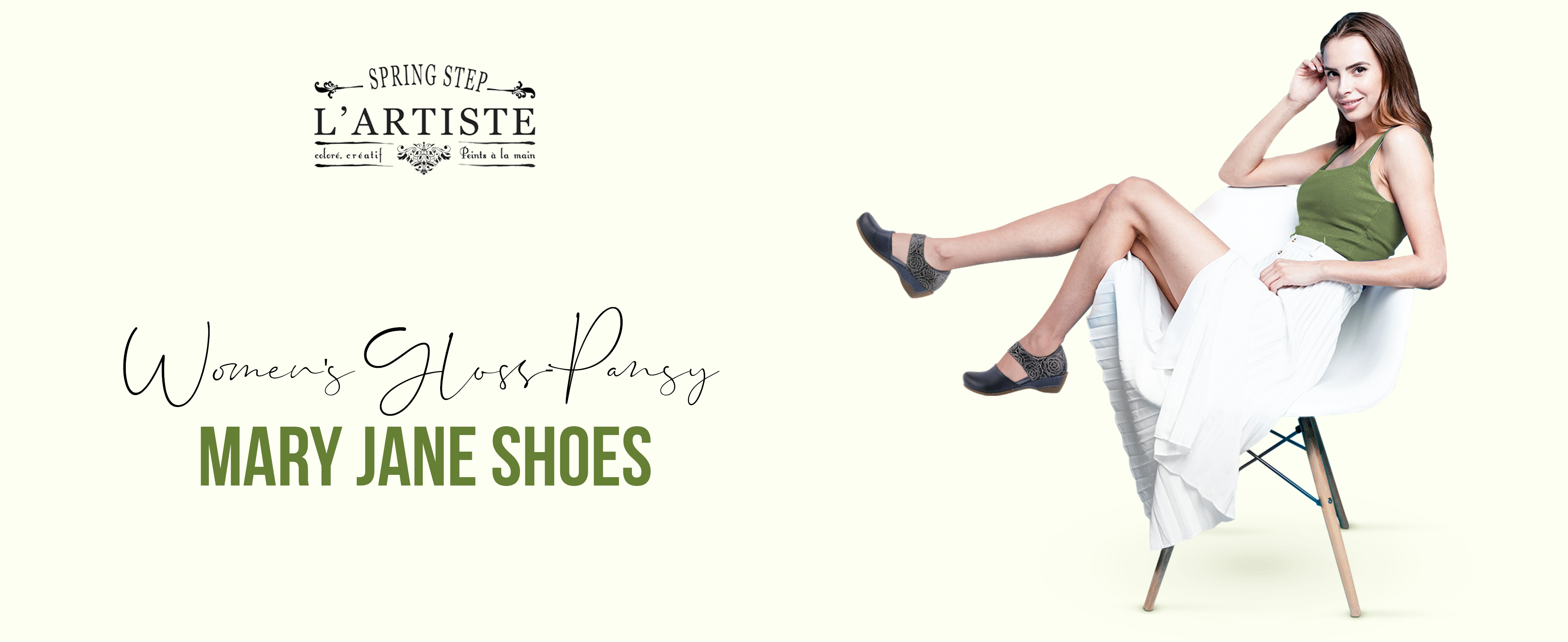 Amazon.com | Spring Step L'Artiste Gloss-Pansy Mary Jane Shoes for